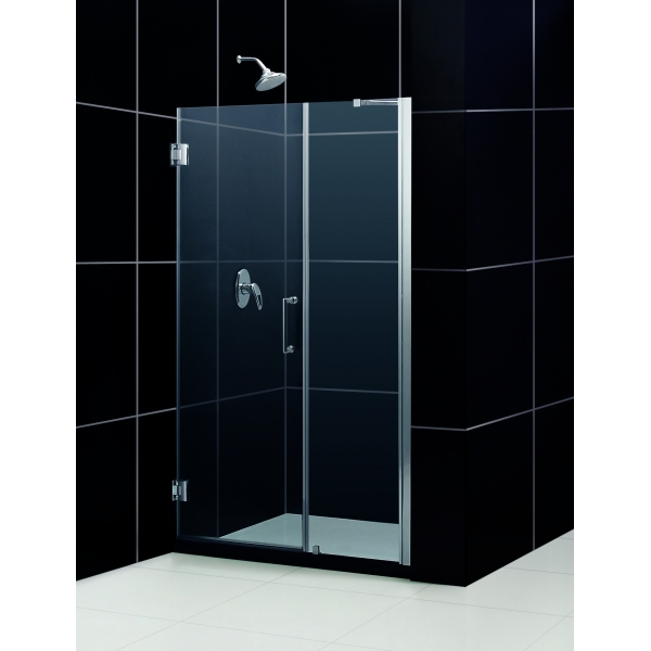 SHDR-20487210C-04  UNIDOOR Frameless 48-49 inch Adjustable Shower Door