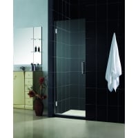 SHDR-20247210F-01 UNIDOOR 24 x 72 Frameless Shower Door