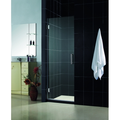 SHDR-20277210F-04 UNIDOOR 27 x 72 Frameless Shower Door