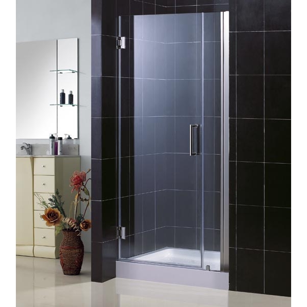 SHDR-20347210-04 UNIDOOR Frameless 34-35 inch Adjustable Shower Door