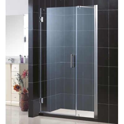 SHDR-20407210-04 UNIDOOR Frameless 40-41 inch Adjustable Shower Door