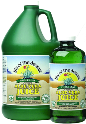 Picture of Frontier Natural Products Co-op 206066 Lily of the Desert Organic Aloe Vera Whole Leaf Juice 32 fl. oz.