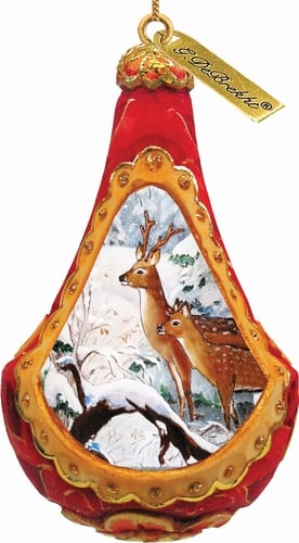 General Holiday Little Deers Ornament 2.5 in.