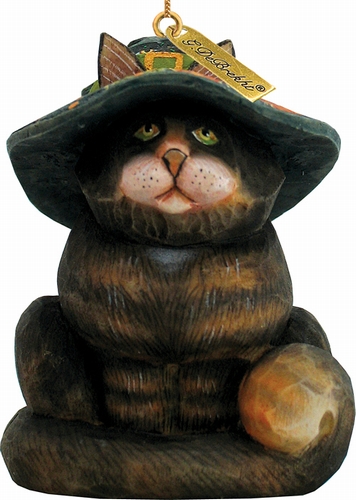 General Holiday Halloween Cat Ornament 2.5 in.