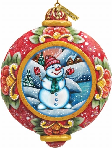 General Holiday Snowman Ornament 4.5 in.