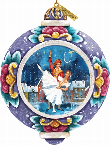 Nutcracker Ballet Ornament - Multicolor - 4.5 in. - Hand-Painted Design