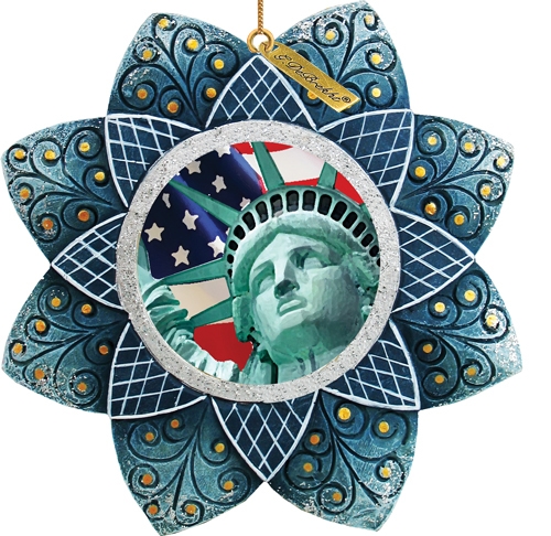 6103401 General Holiday Statue of Liberty Ornament 4.5 in.