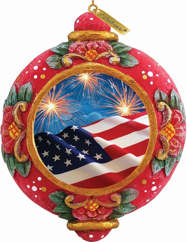 6103403 General Holiday Patriotic Fireworks Ornament 4.5 in.