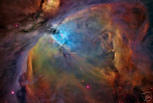 3725-13x19-PA Orion Nebula Poster