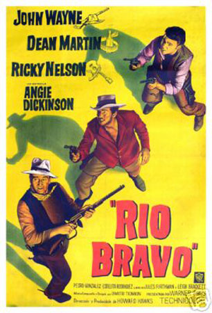 Picture of Hot Stuff Enterprise 3258-12x18-LM Rio Bravo John Wayne Poster