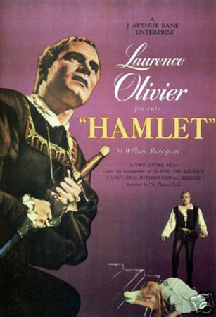 Picture of Hot Stuff Enterprise 4469-12x18-LM Hamlet Laurence Olivier Poster