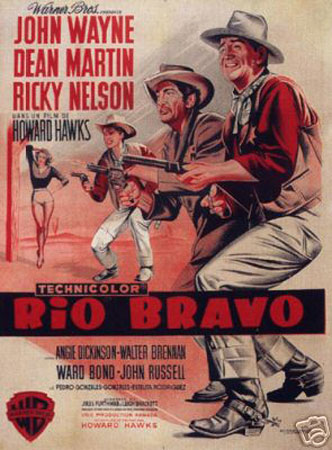 Picture of Hot Stuff Enterprise 4581-12x18-LM Rio Bravo John Wayne Poster