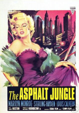 Picture of Hot Stuff Enterprise 5379-12x18-LM The Asphalt Jungle Marilyn Monroe Poster