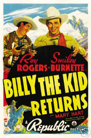 7784-12x18-LM Billy The Kid Roy Rogers Poster