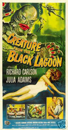 8055-12x18-LM Creature from The Black Lagoon Poster