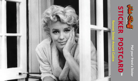 SP1995-4x6 Marilyn Window Sticker
