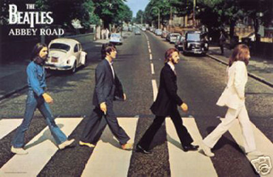 Picture of Hot Stuff Enterprise 343-24x36-MU The Beatles Abbey Road Poster