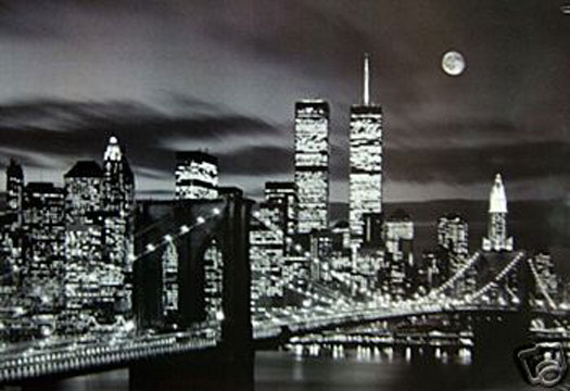 Picture of Hot Stuff Enterprise 4000-24x36-CS New York City WTC Poster