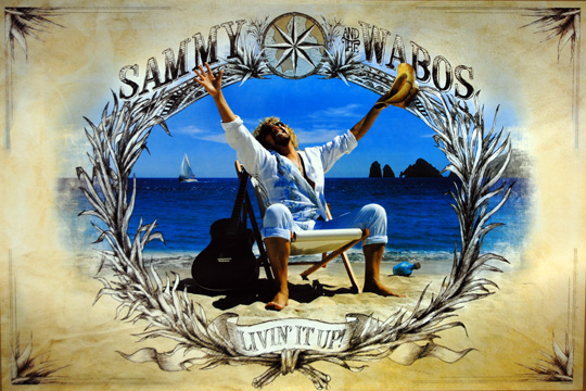 Z023-24x36-NA Sammy Hagar and The Wabos Poster
