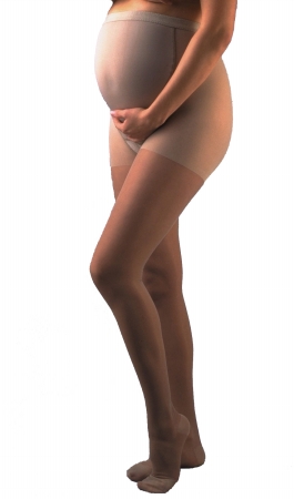Picture of GABRIALLA Maternity Pantyhose - Compression (23-30 mmHg): H-340  Petite  Nude