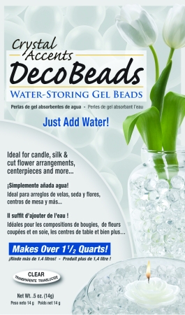 Picture of JRM Chemical DB-B Deco Beads .5 oz packet Blue -pack of 24