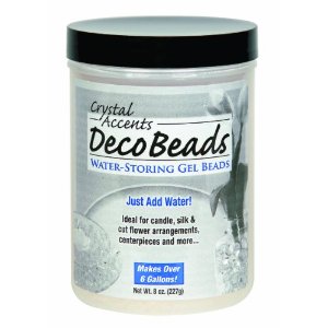 Picture of JRM Chemical DB-G08 Deco Beads 8 oz jar Green -pack of 12