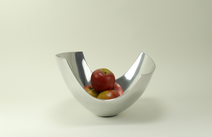 Picture of Modern Day Accents 3505 Alum Abstract Bowl
