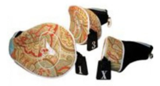 2010024 Set of Head Covers- Groovy