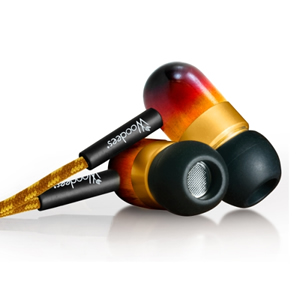 Southern Audio Services WOO-IESW101V Vintage Woodees Stereo Earphones