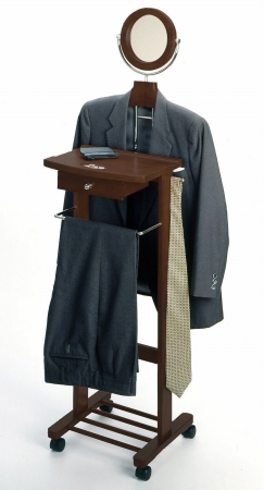 Picture of Winsome 94155 Antique Walnut Beechwood VALET STAND