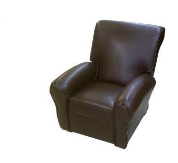 Picture of Dozydotes 11950 Big Kids Recliner - Pecan Leather Like