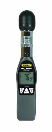 Picture of General Tools & Instruments WBGT8758 Heat Index Monitor With Wet Bulb Globe Temperature
