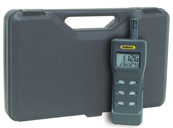 Picture of General Tools & Instruments CDM77535 Handheld Digital Environmental Meter With Co2 -Rh - Temperature