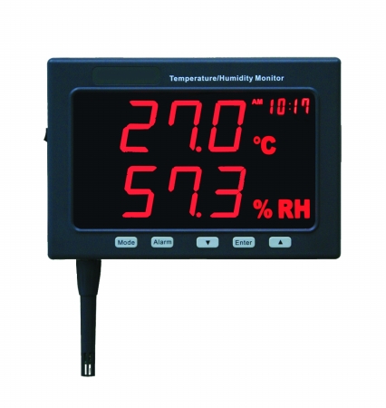 Picture of General Tools & Instruments LRTH185DL Data Logging Temperature-Humidity Monitor With Jumbo Display