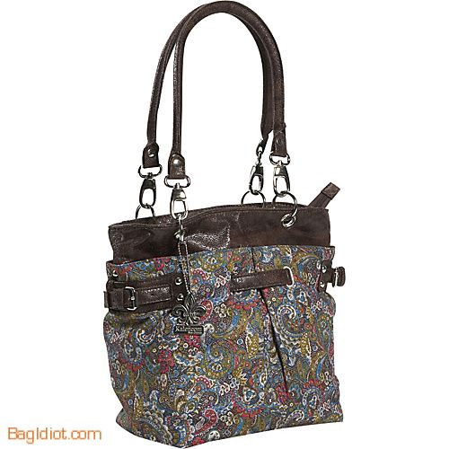 Picture of Kalencom 2968PAISBLUE Kalencom Midi Ultimate Tote Paisley Blue