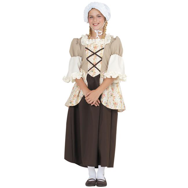 RG Costumes 91361-S Small Child Colonial Bella Custume
