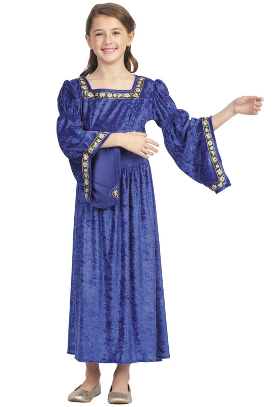 Picture of RG Costumes 91387-M Medium Child Renaissance Bell Custume - Purple