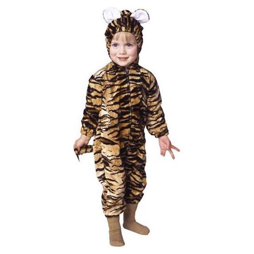 Picture of RG Costumes 70089-I Infant Tiger Pajama Velboa Costume