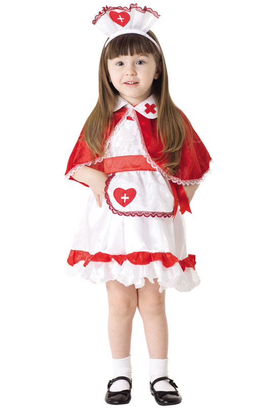 Picture of RG Costumes 70139-T Toddler Caped Nurse Costume