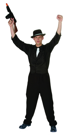 Picture of RG Costumes 80058 Standard Adult Ganger Ve and Shirt Costume