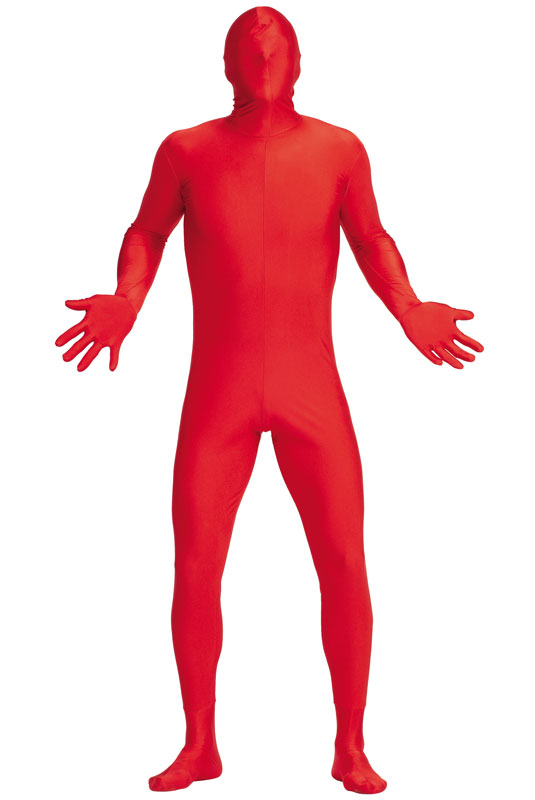 Picture of RG Costumes 80343-XL Adult X - Large Invisible Man Costume - Red