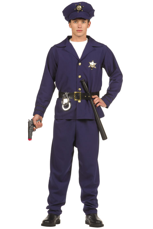 Picture of RG Costumes 77065 Policeman Teen Costume