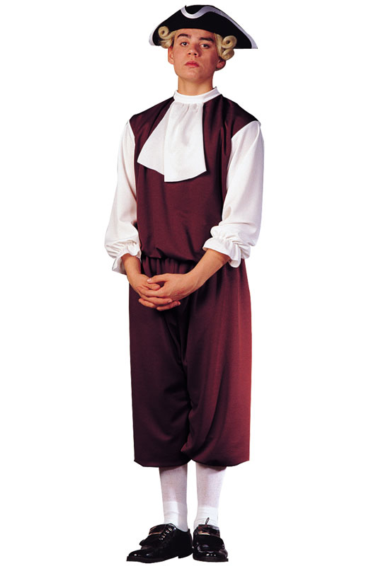 Picture of RG Costumes 77230 Colonial Man Teen Costume