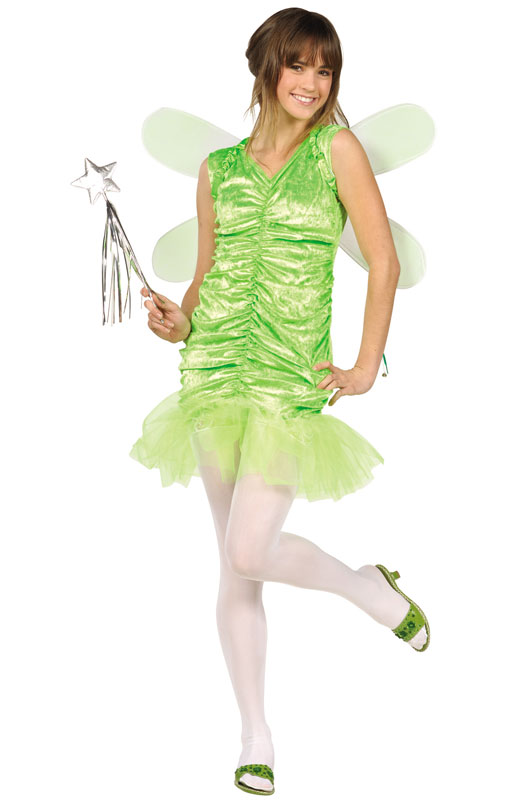 Picture of RG Costumes 78410 Green Fairy Teen Costume