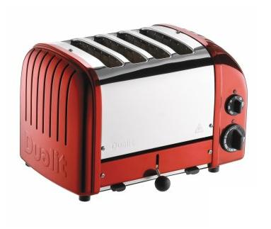 Briel Espressione 47171 4 Slice Classic Toaster - Apple Candy Red