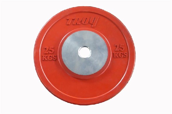 Troy Barbell CO-025SBP 25KB Red Competition Bumper Plate