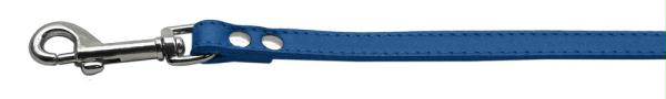 Picture of Mirage Pet Products 83-12 12Bl Fashionable Leather Leash Blue .50 in.  Wide