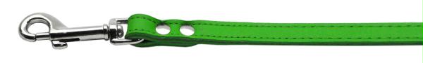 Picture of Mirage Pet Products 83-12 12Emg Fashionable Leather Leash Emerald Green .50 in.  Wide