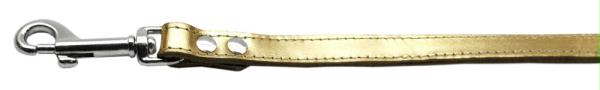 Picture of Mirage Pet Products 83-12 12Gd Fashionable Leather Leash Gold .50 in.  Wide