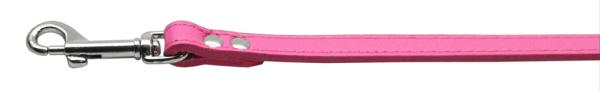 Picture of Mirage Pet Products 83-12 12Pk Fashionable Leather Leash Pink .50 in.  Wide